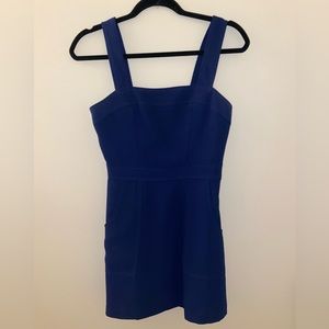 Navy blue Amanda uprichard mini ace dress size xs/p